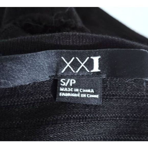 FOTEVER 21 XXI BLACK BODYCON STRAPLESS DRESS SZ.S EUC. - Picture 6 of 7